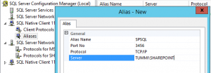 sql create alias