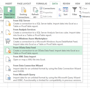 Import office 365 sharepoint list excel data tab